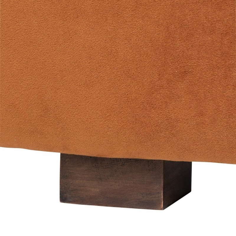 Bloomingville MALALA Sofa - Kanapa Tapicerowana / Brązowa