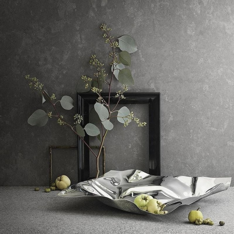 Georg Jensen PANTON Stalowa Patera Dekoracyjna 32 cm