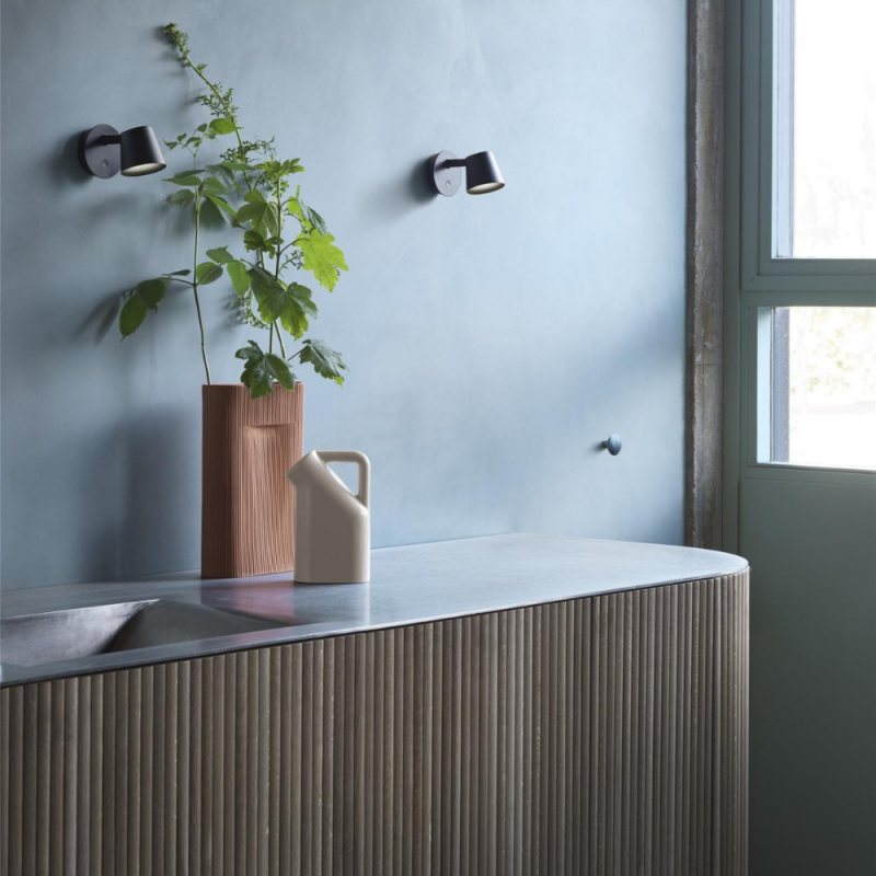 Muuto TIP Lampa Ścienna - Kinkiet - Czarny
