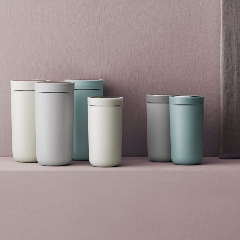Stelton TO GO CLICK Stalowy Kubek Termiczny 200 ml Czarny