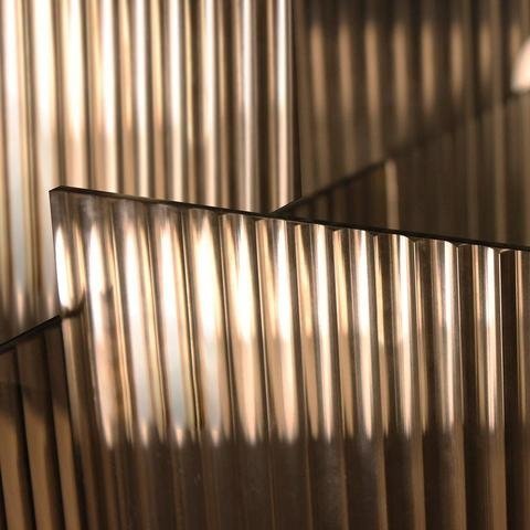 Aytm FLOS Wazon Szklany 30 cm Brązowy