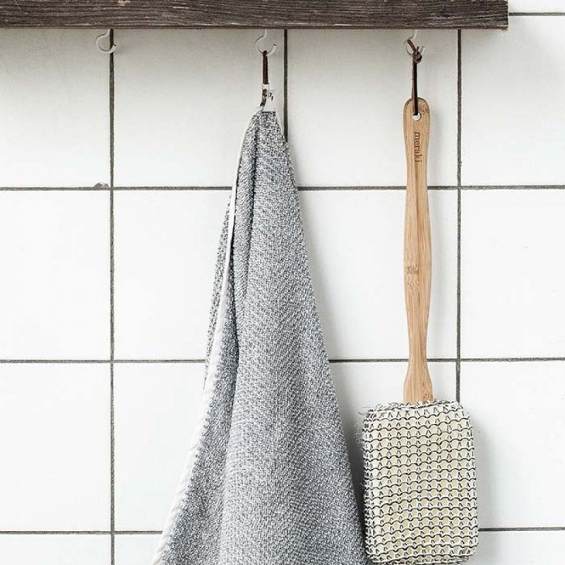 Meraki BATH Ręcznik do Rąk 30x30 cm 3 Szt. / Szary