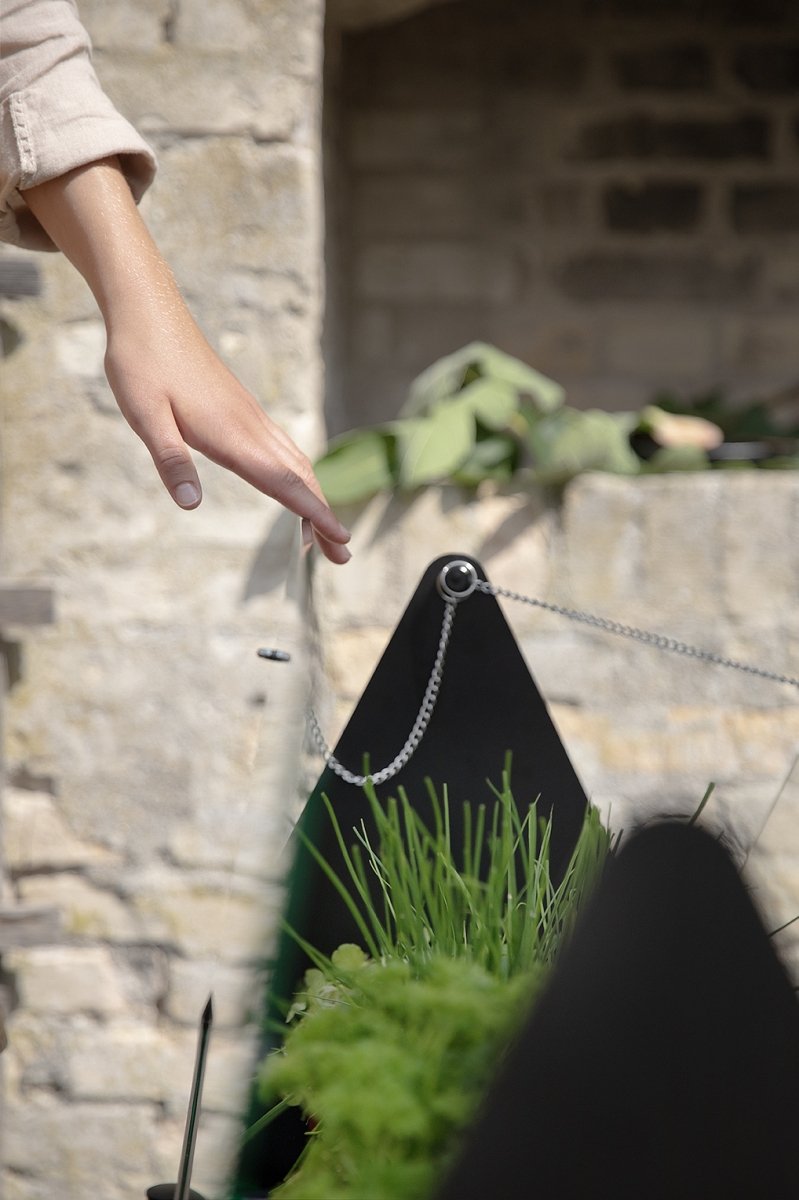 Czarna szklarnia Simply Grow Eva Solo z aluminium i szkła