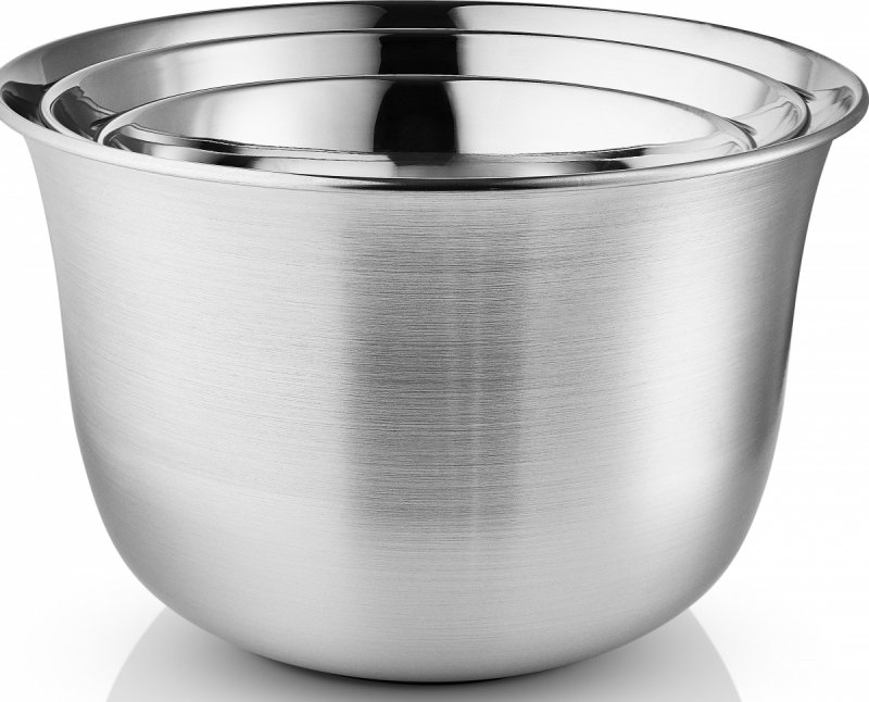 Trzy miski kuchenne Eva Solo w różnych rozmiarach