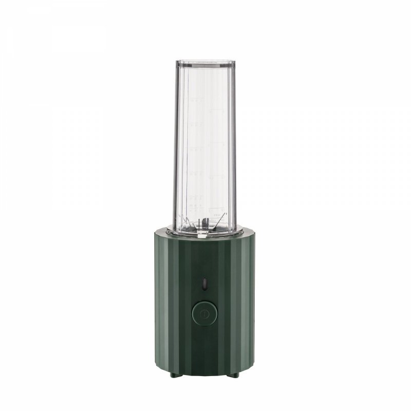 Alessi PLISSE Blender z Butelką do Koktajli ON THE GO / Zielony