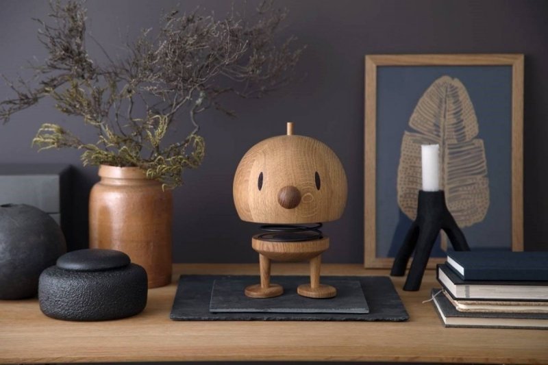 Hoptimist OAK Figurka Optymisty Bumble L - Ciemny Dąb