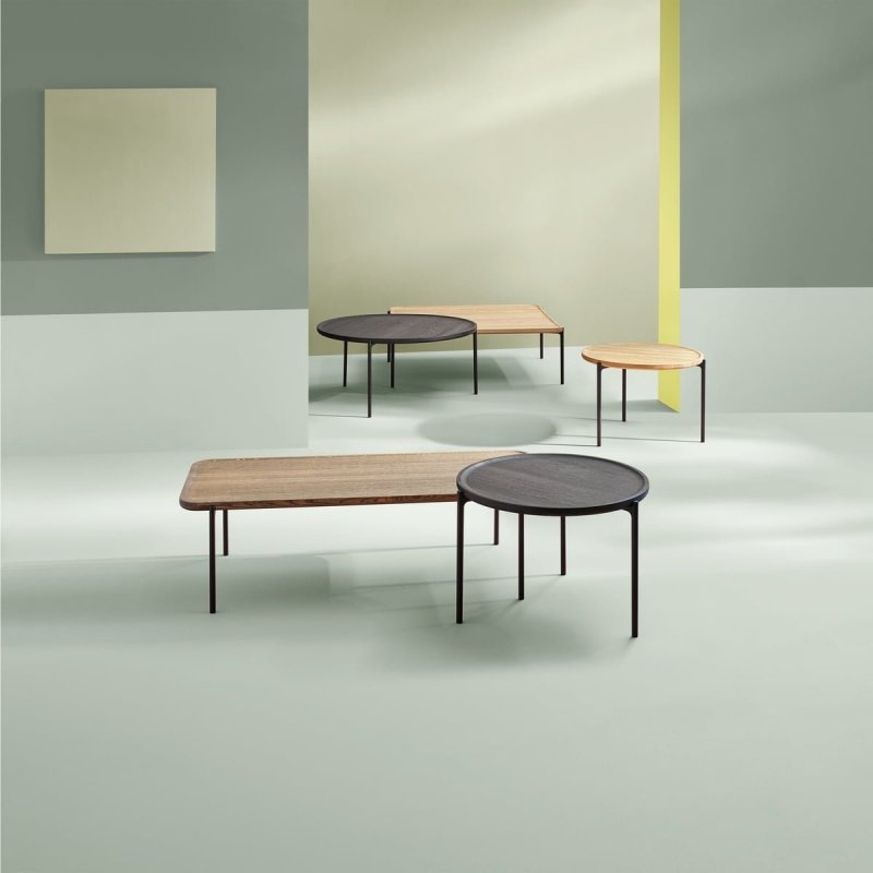 Eva Solo SAVOYE Okrągły Stolik Kawowy 90 cm (wys. 42 cm) Czarny