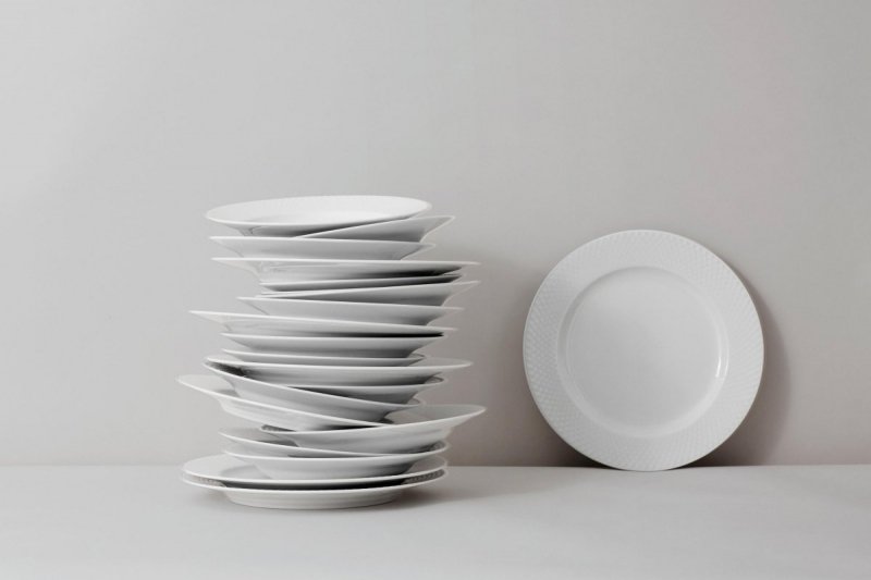 Lyngby Porcelain RHOMBE Talerz Płaski 27 cm