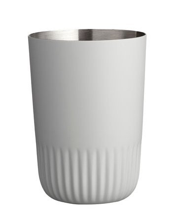 Sodahl PLISSE Kubek Łazienkowy na Szczoteczki / Jasnoszary