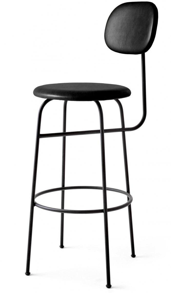 Audo AFTEROOM PLUS Hoker Tapicerowany - Krzesło Barowe 107 cm / Skóra Dakar - 0842