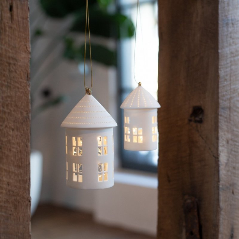 Rader HOME Świecznik - Lampion - Domek - Wiszący 16 cm