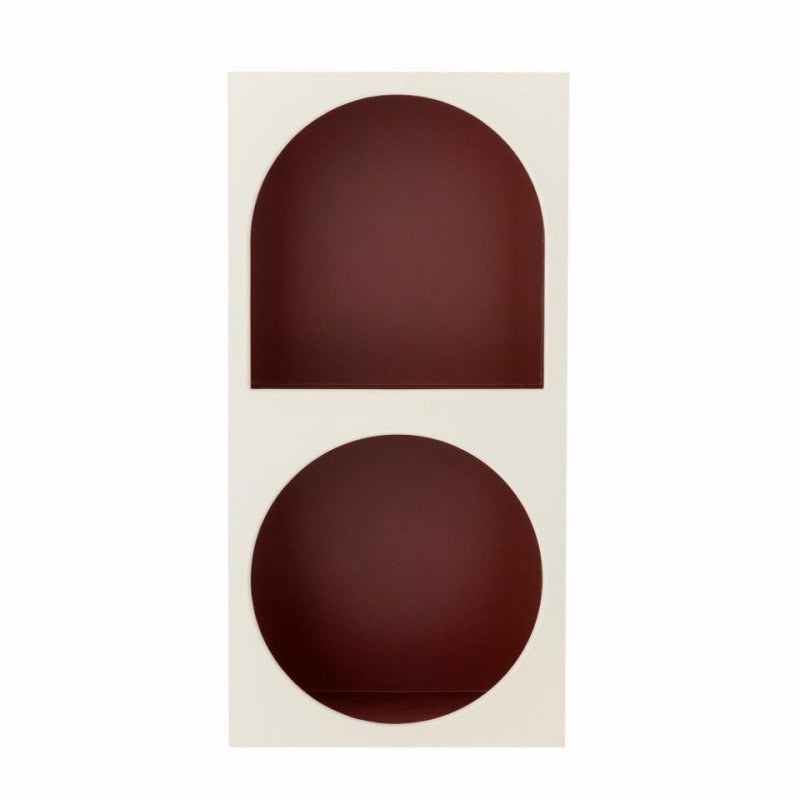 Bloomingville GRAPHIA Półka Ścienna MDF / Biała