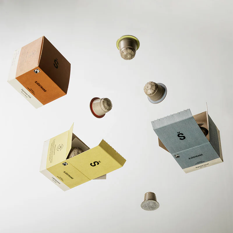 Sjöstrand 7 AM ESPRESSO Kapsułki Kawy 10 Szt. / Biodegradowalne