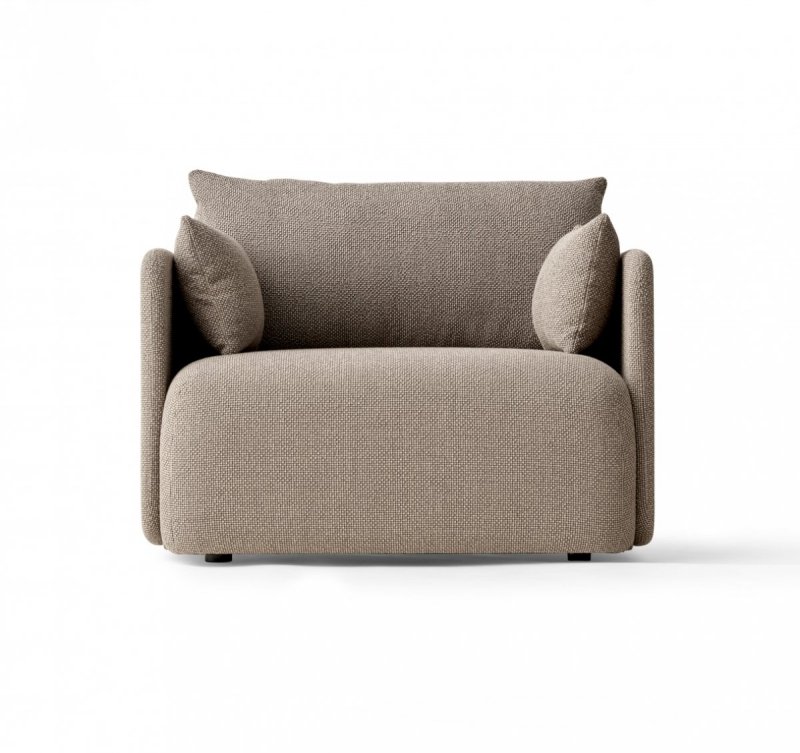 Menu OFFSET Sofa Pojedyncza - Tkanina Kvadrat Odcień Beżowy