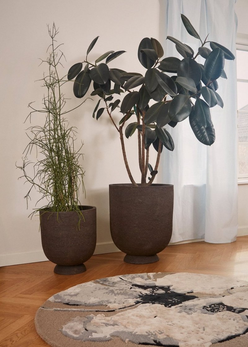Aytm FLOREO Dywan Okrągły 130 cm Motyw Kwiatowy