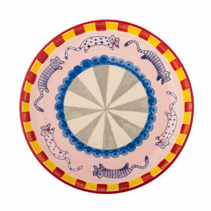 Okrągła miska Bloomingville z motywem zwierzęcym