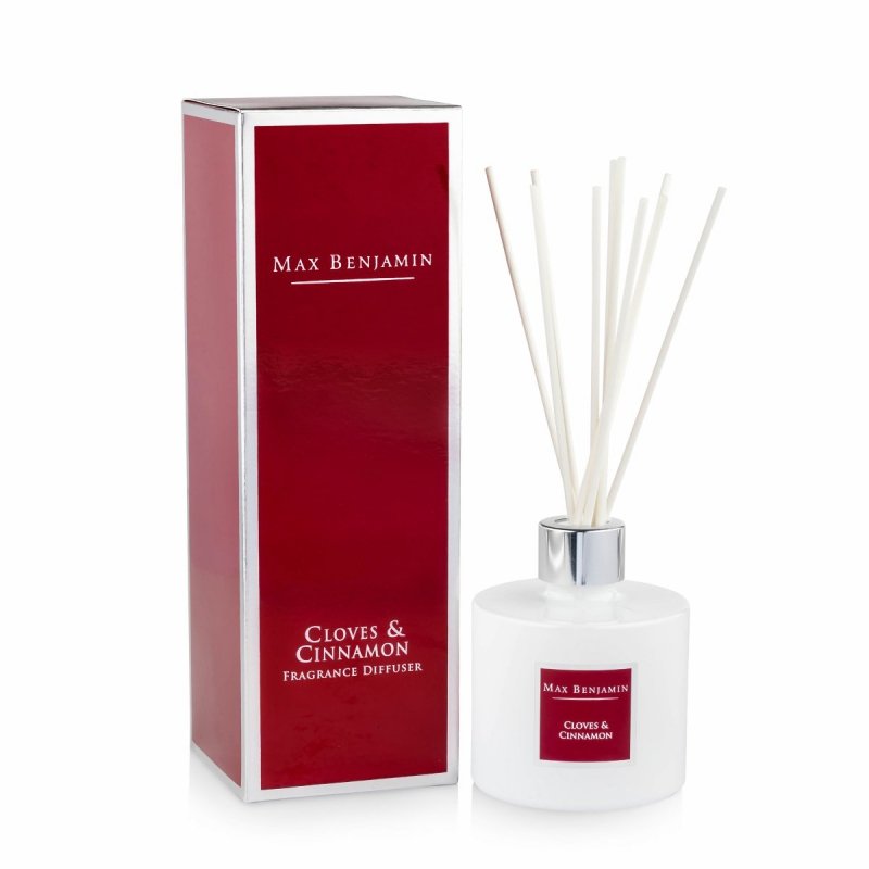 Max Benjamin CLASSIC Dyfuzor Zapachowy 150 ml Zapach Świąteczny / Cynamon i Goździki