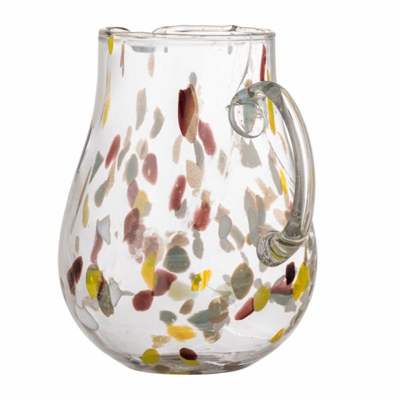 Bloomingville KENJI Dzbanek do Wody ze Szkła z Recyklingu 2,3 l