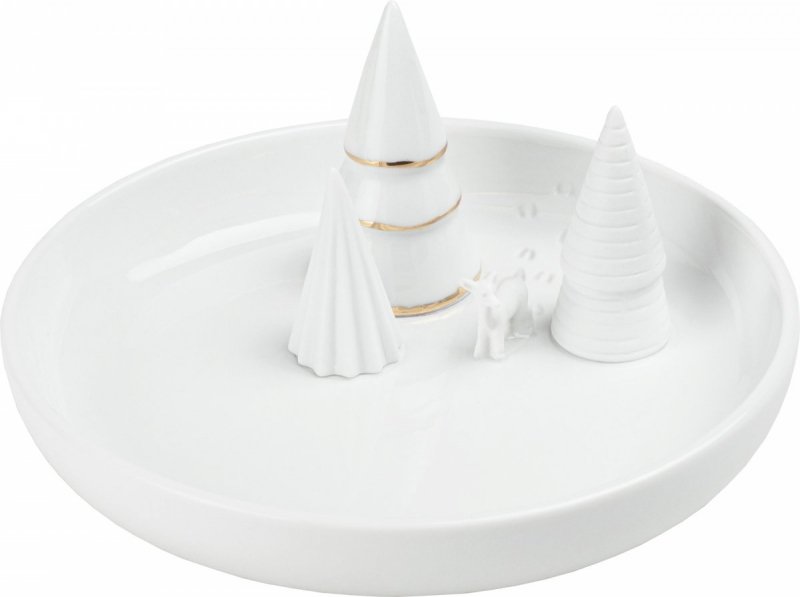 Rader CHRISTMAS Świąteczna Miseczka 15 cm Forest / Biała