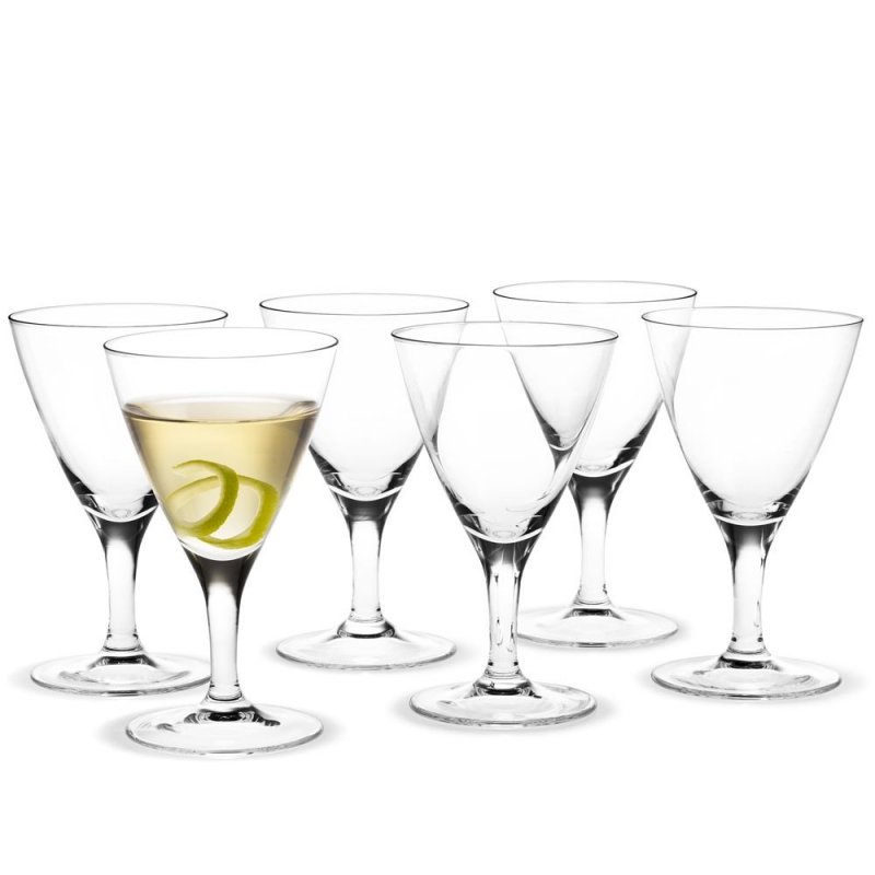 Holmegaard ROYAL Kieliszki Kokjatlowe do Martini 6 Szt.