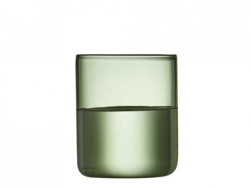 Lyngby Glass TORINO Szklaneczki do Espresso / Kieliszki do Wódki 60 ml 2 Szt. Zielone