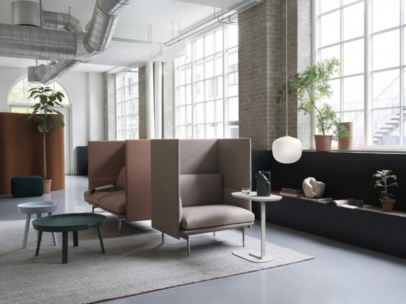 Muuto RELATE Stolik Pomocniczy - Boczny 73,5 cm Czarny