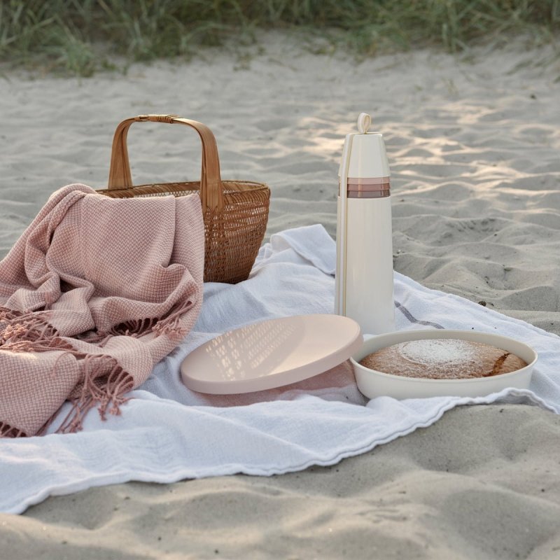 RIG-TIG by Stelton PICNIC Forma do Pieczenia i Pojemnik do Ciasta 2w1 Różowy
