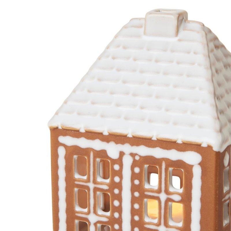 Kähler GINGERBREAD Lampion Świąteczny / Świecznik Domek z Piernika 12 cm