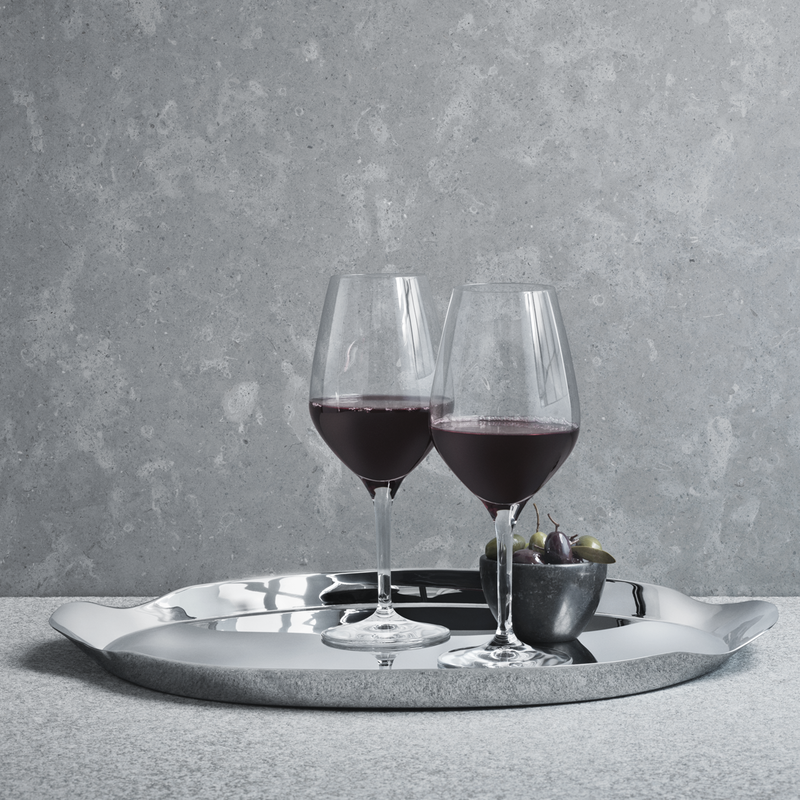 Georg Jensen WINE &amp; BAR Stalowa Taca do Serwowania