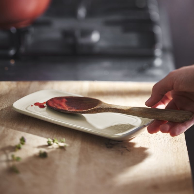 Emile Henry KITCHEN Podstawka pod Łyżkę Kuchenną / Czerwona