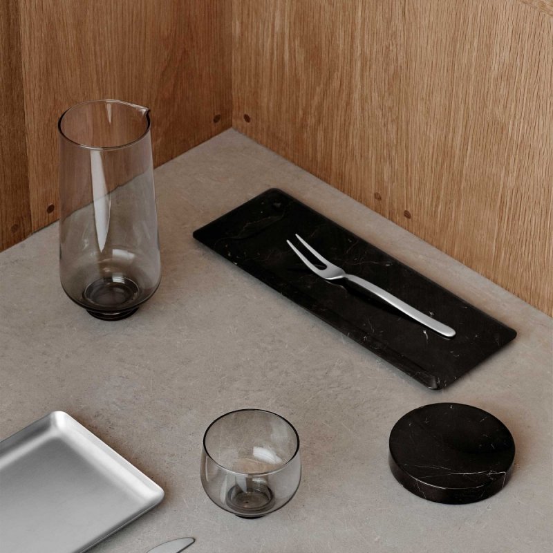 Blomus PESA Taca - Podstawka Marmurowa 11 cm Czarny Marmur