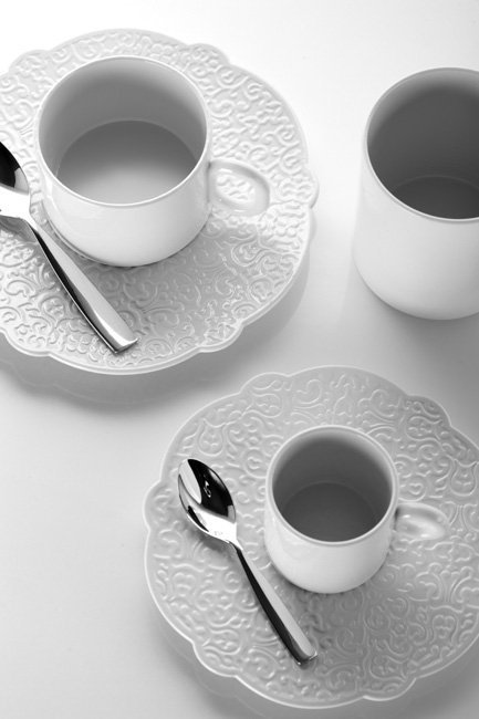 Alessi DRESSED Miseczka Deserowa 4 Szt. / Biała