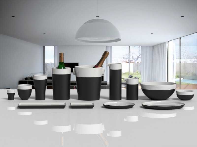 Magisso BLACK TERRACOTTA Kubek z Terakoty 330 ml 2 Szt. / Czarny