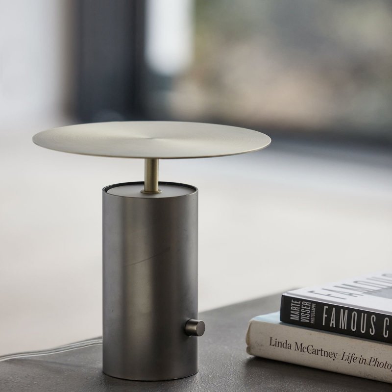 House Doctor TACKER Lampa Stołowa / Gunmetal