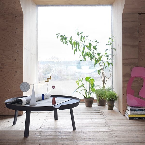 Muuto AROUND Stolik Kawowy 95 cm Zielony Dusty Green