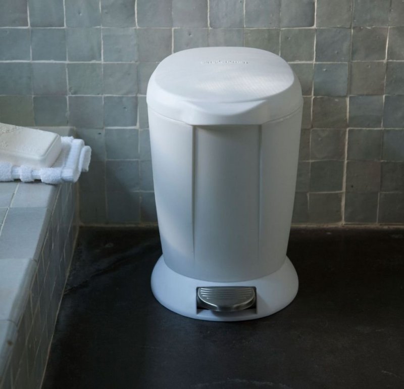 Simplehuman Kosz Pedałowy 6 l / Biały