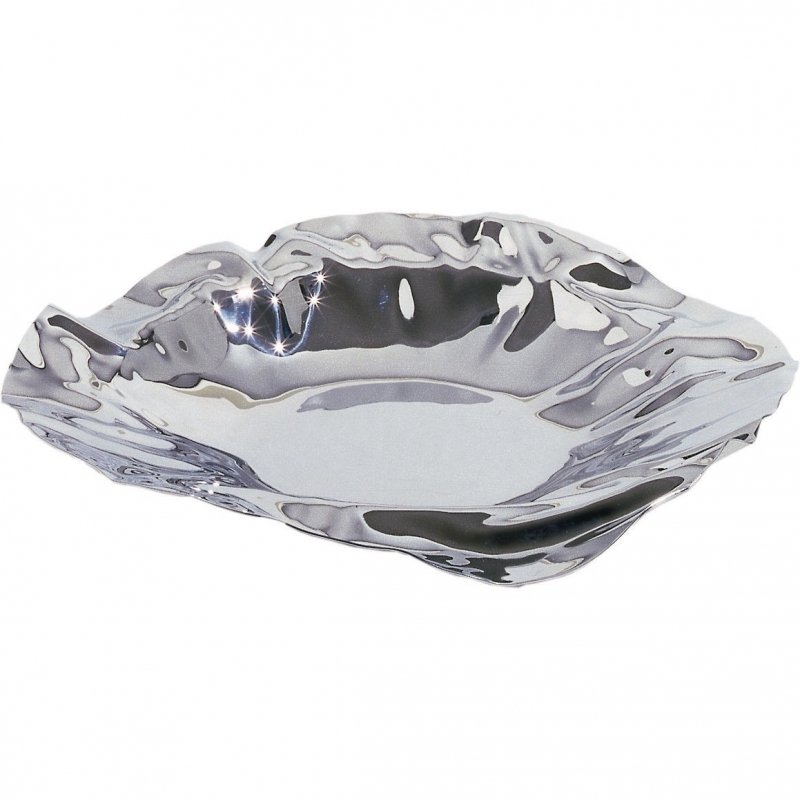 Alessi PORT Stalowa Patera / Misa Dekoracyjna 38 cm Polerowana