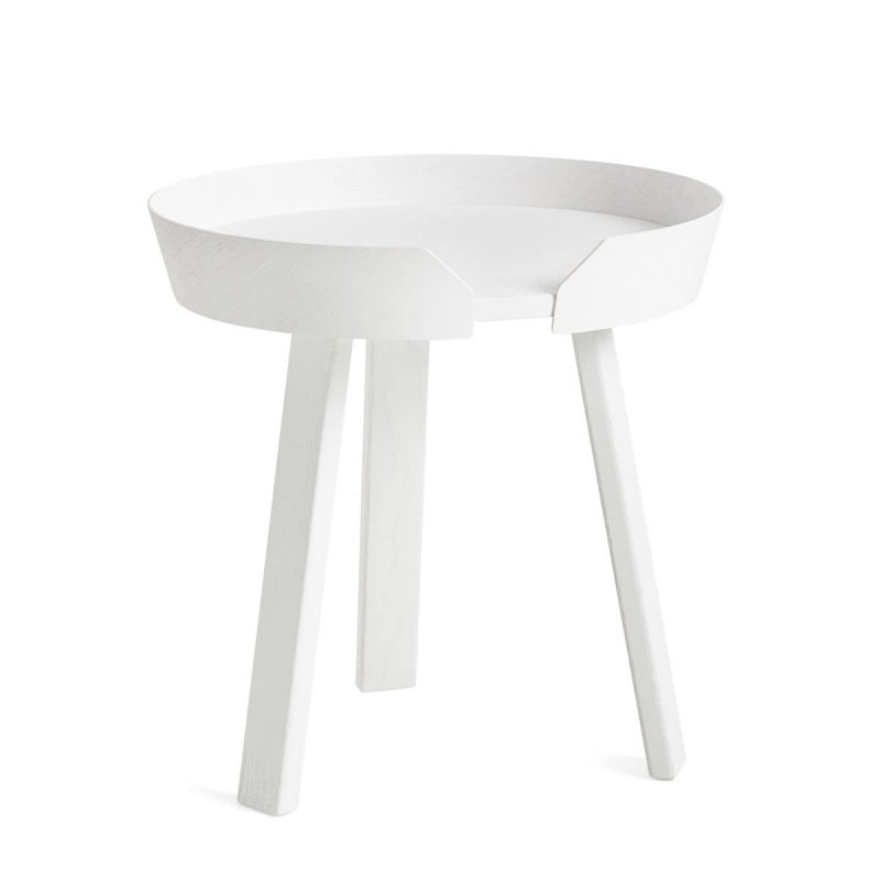 Muuto AROUND Stolik Kawowy 45 cm Biały