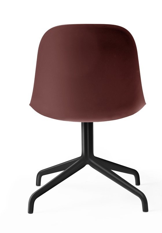 Menu HARBOUR SIDE Krzesło Obrotowe - Rama Czarna - Siedzisko Bordowe