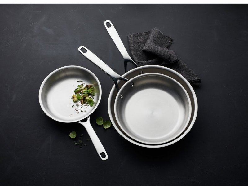 Morso 79NORD Patelnia Stalowa - Zestaw 3 Patelni