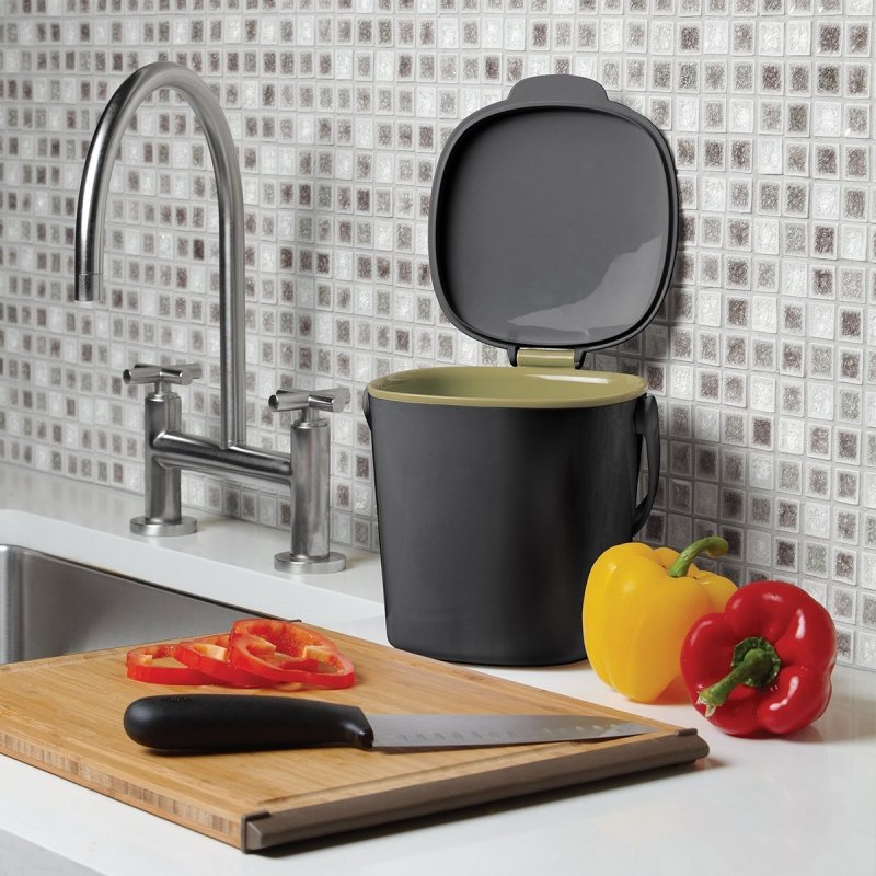 Oxo GOOD GRIPS Kompostownik Domowy 2,8 l Szary