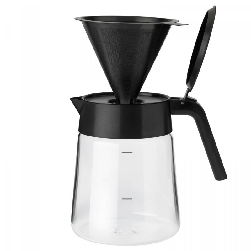 Stelton NOHR Stalowy Filtr do Parzenia Kawy Metodą Pour Over / Czarny