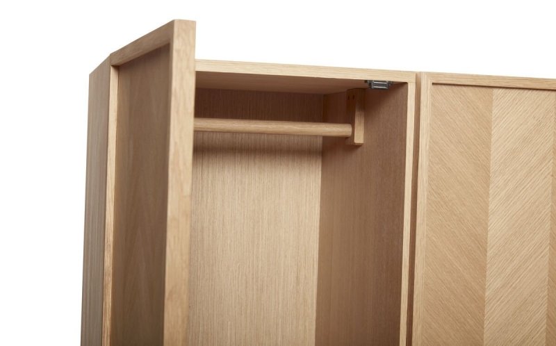 Hubsch OAK Szafa z Drewna Dębowego 180 cm