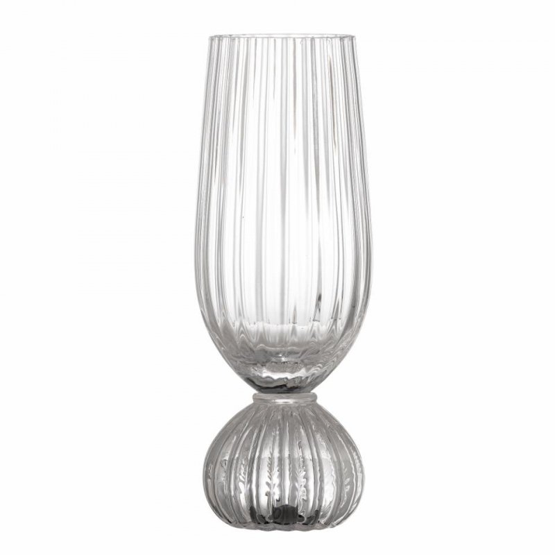 Bloomingville TAURIN Kieliszek do Szampana 250 ml / Ryflowany