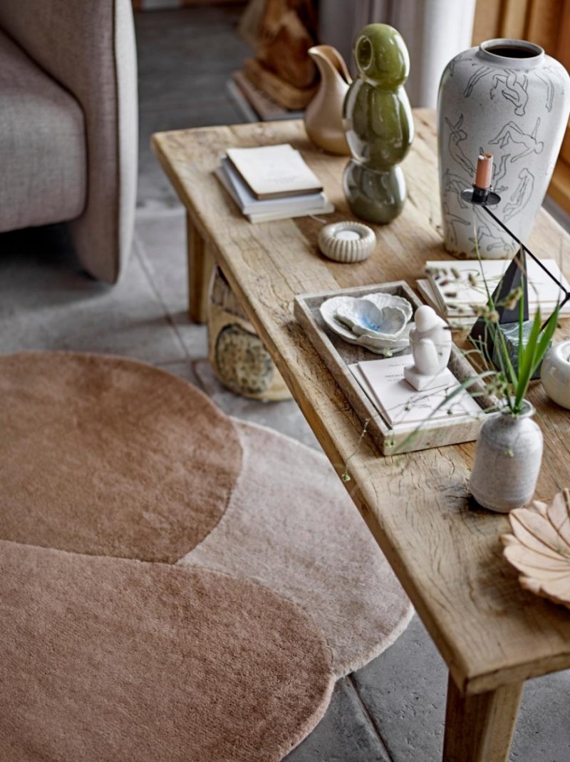  Bloomingville KAUI Dekoracja - Rzeźba Ceramiczna / Zielona