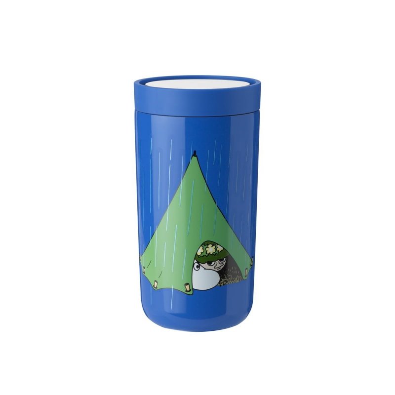 Stelton TO GO Kubek Termiczny 200 ml MUMINKI Niebieski