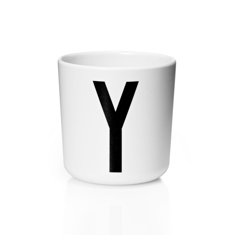 Design Letters AJ Kids - Kubek z Melaminy - Litera Y