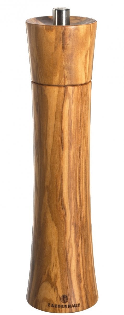Zassenhaus FRANKFURT Drewniany Młynek do Soli 24 cm Drewno Oliwne
