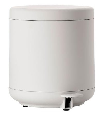 ZONE Denmark UME Kosz na Śmieci Łazienkowy 4 l Jasnoszary Soft Grey