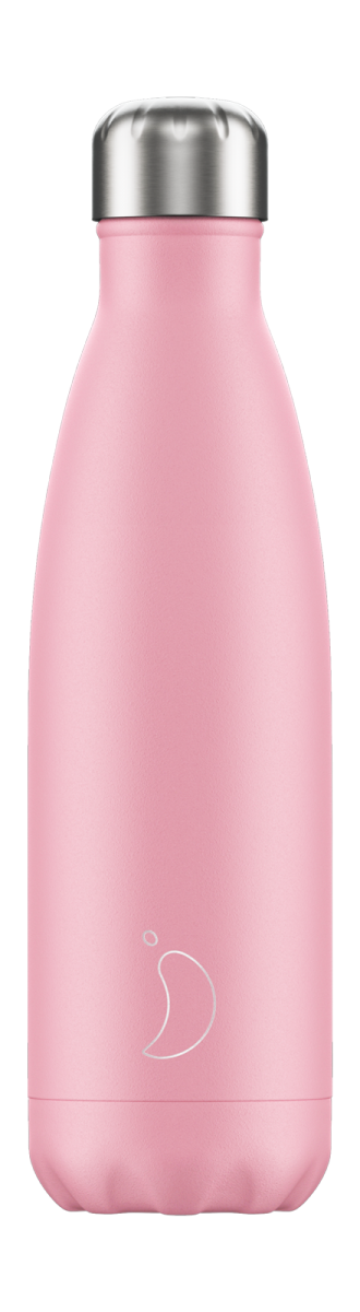 Chilly's PASTEL Stalowa Butelka Termiczna 500 ml Różowa